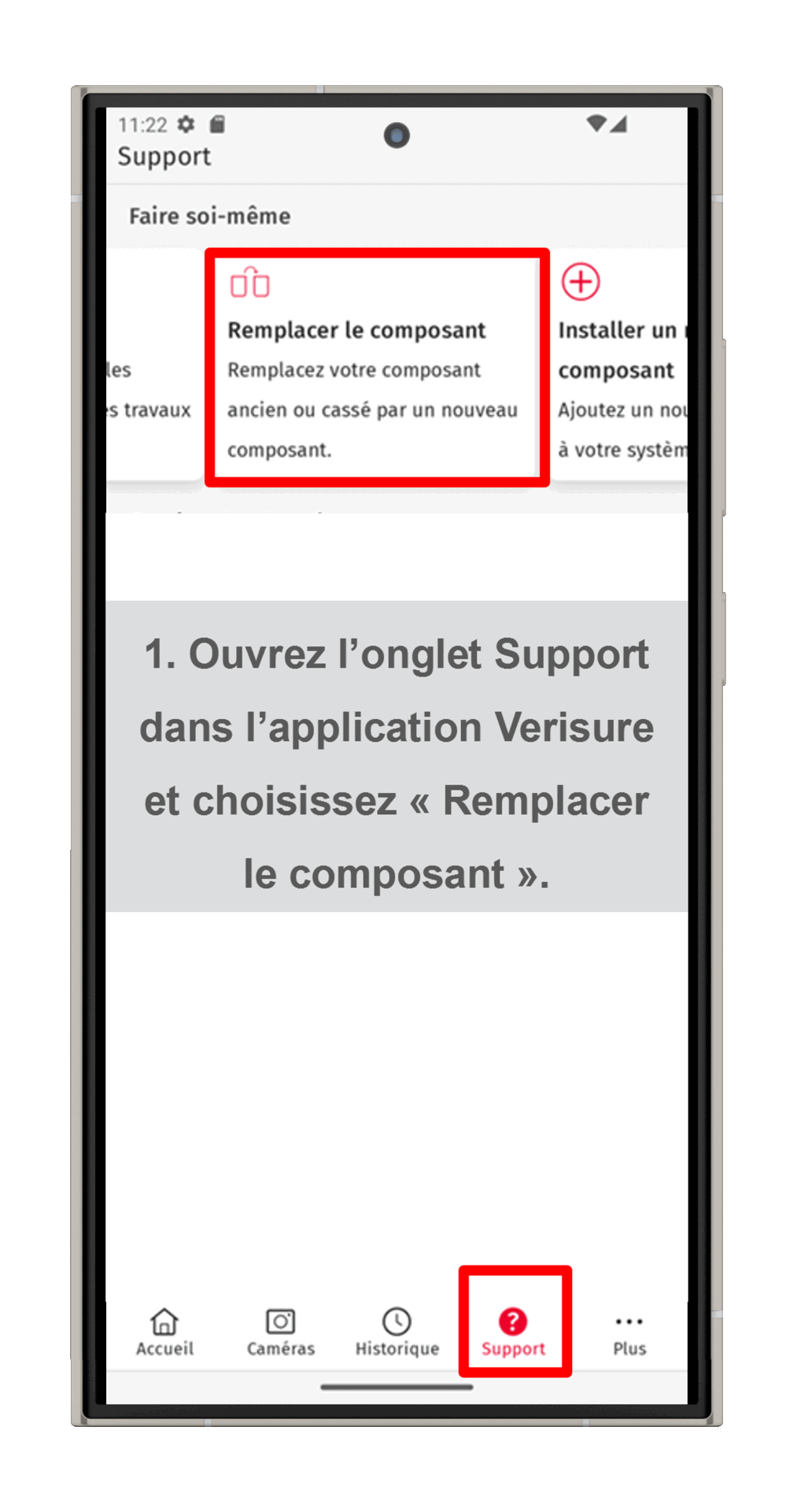 Pack complet système d'alarme et détecteur fumée Verisure REF